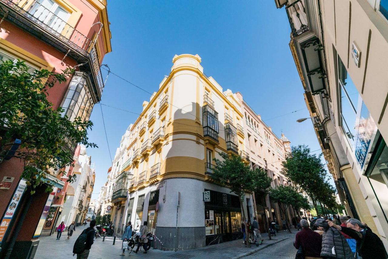 Constitucion Terraza Lejlighed Sevilla Eksteriør billede
