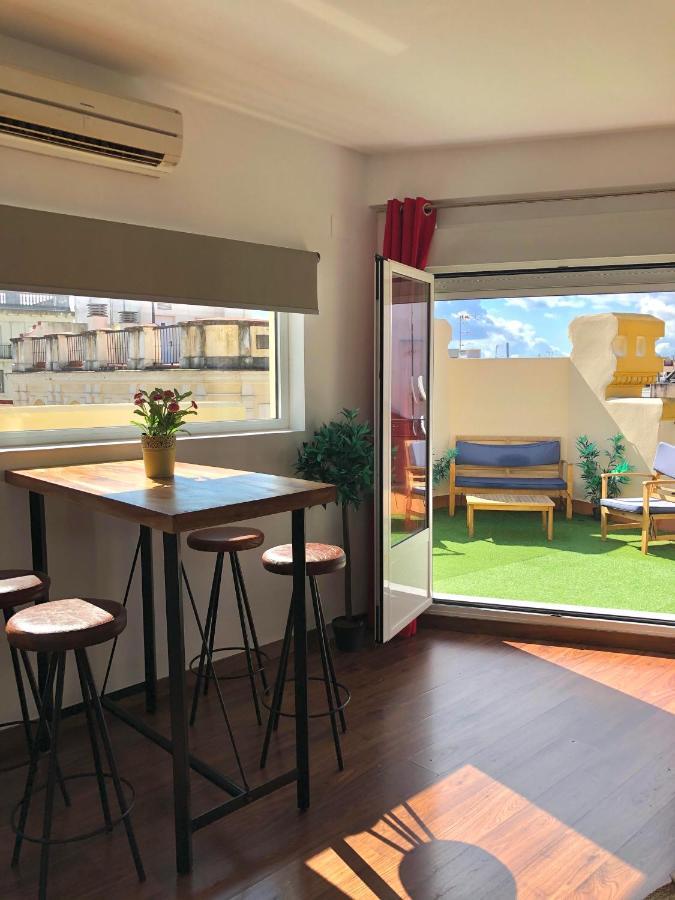 Constitucion Terraza Lejlighed Sevilla Eksteriør billede