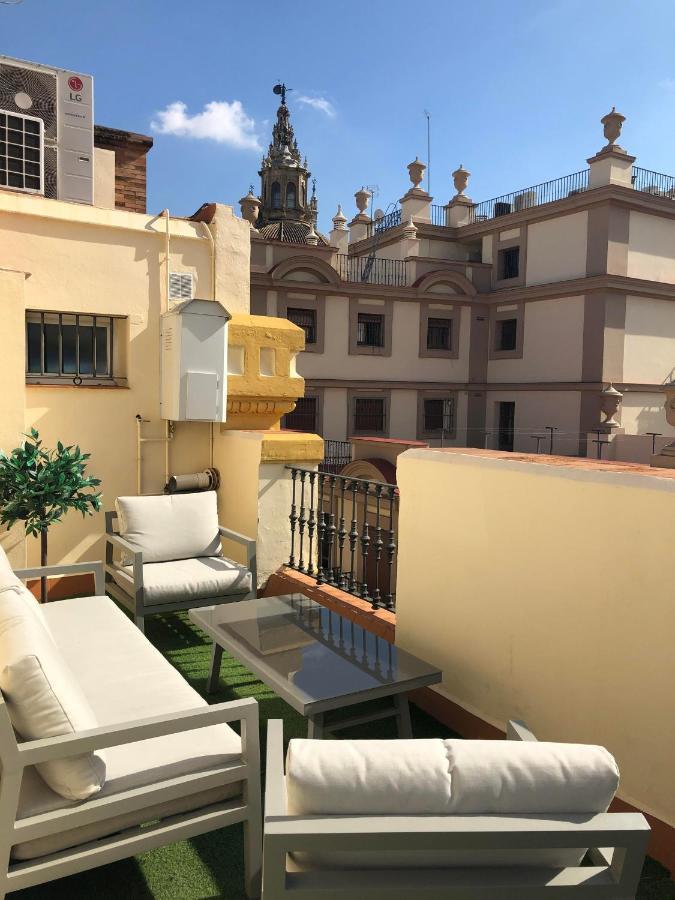 Constitucion Terraza Lejlighed Sevilla Eksteriør billede